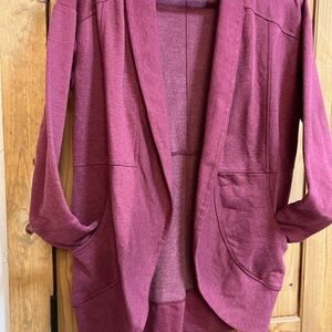 Eddie Bauer Women's Cardigan in Burgundy